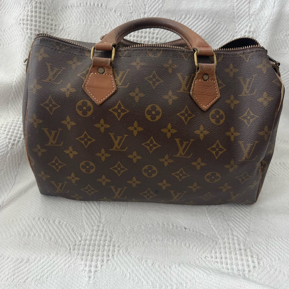 Louis Vuitton Brown Monogram Satchel